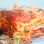 Vegan Cheesy Vegetable Lasagna