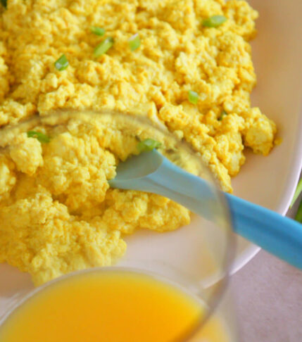 Vegan Scrambled Eggs Recipe for Kids