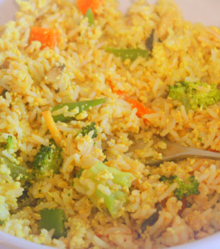 Easy Vegan Veggie Fried Rice