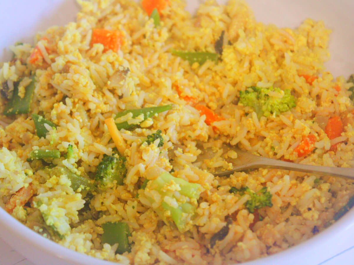 Easy Vegan Veggie Fried Rice