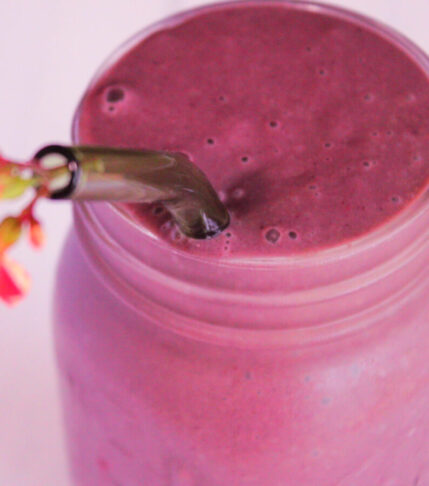 Perfect Acai Berry Summer Smoothie (Meal Replacement)