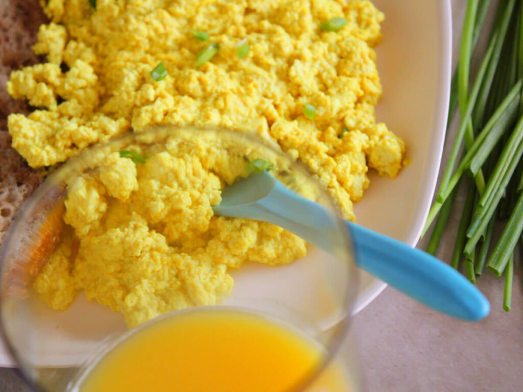 tofu scrambled eggs