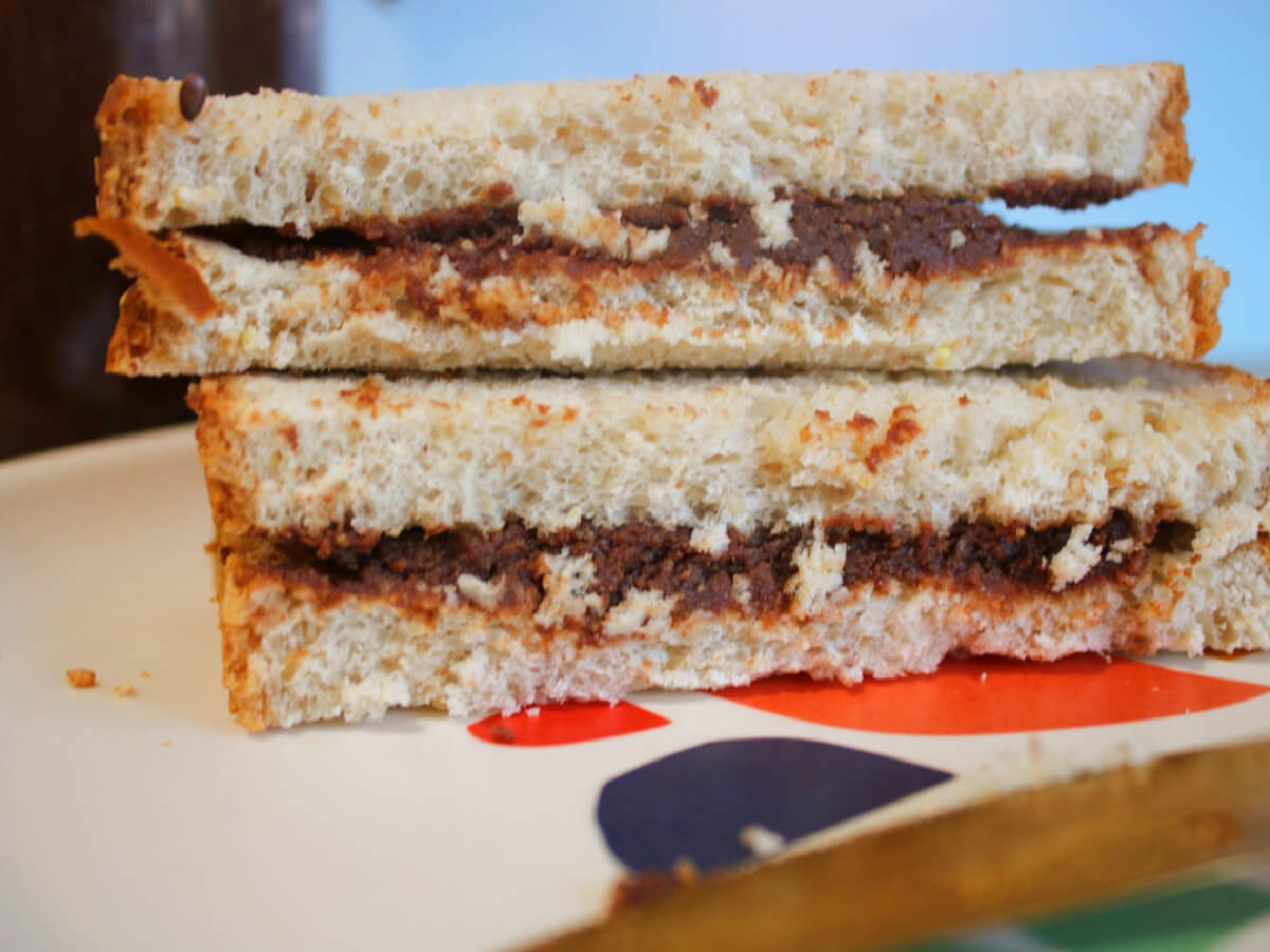How to Make Chocolate Sunflower Seed Butter sandwich Messy Vegan Mama