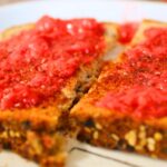 homemade sugar-free strawberry jam spread on toast