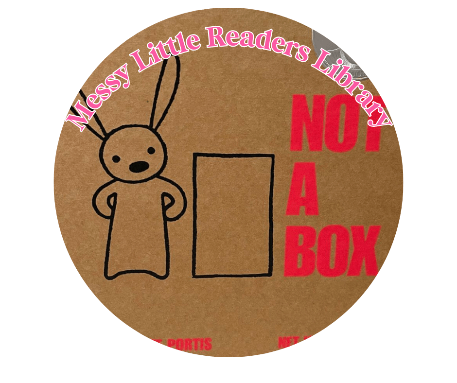 Not a Box children's picture book featured in the Messy Little Readers Food Exploration library