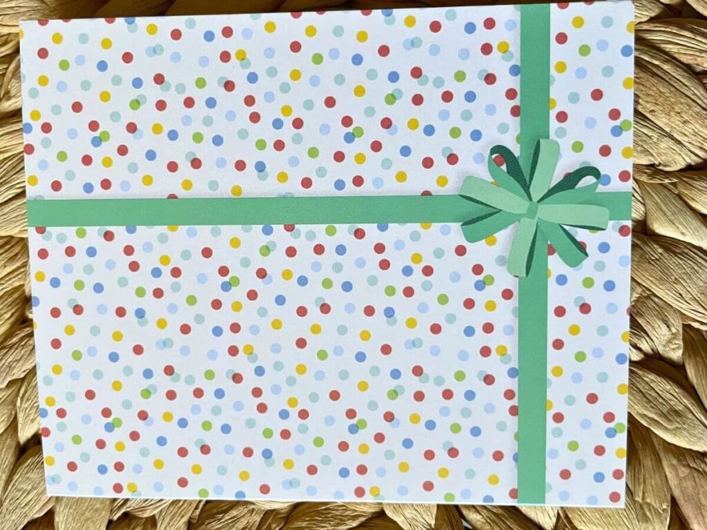 Gift card in an envelope as a practical Easter basket idea for older kids