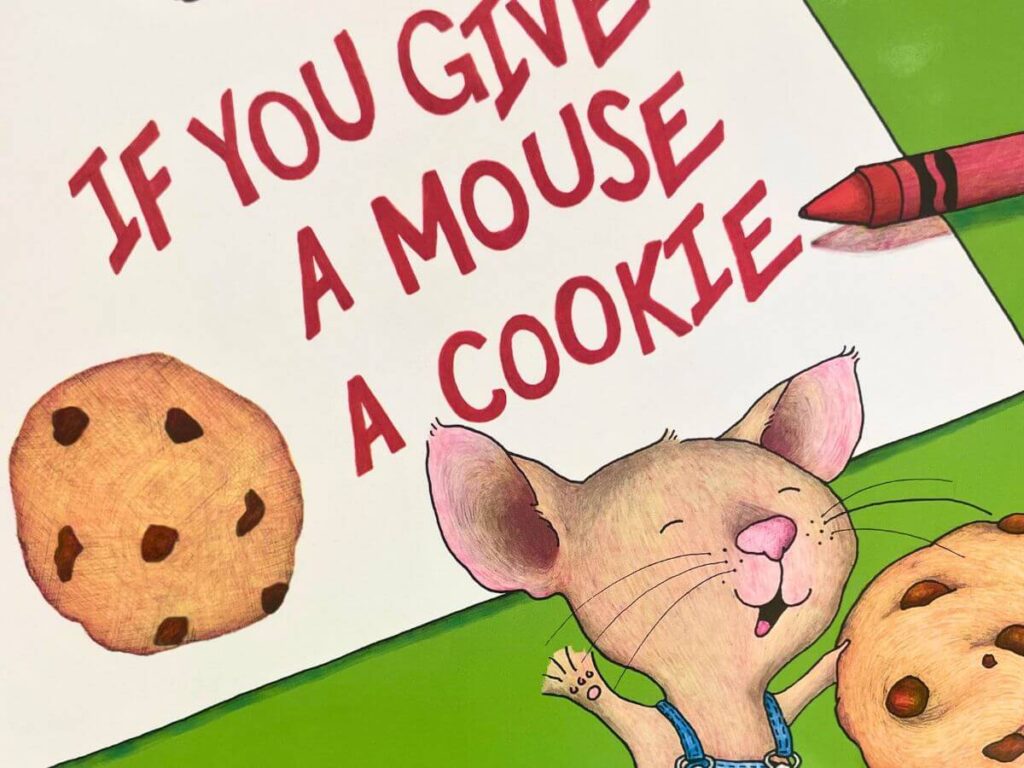 if you give a mouse a cookie children’s book cover
