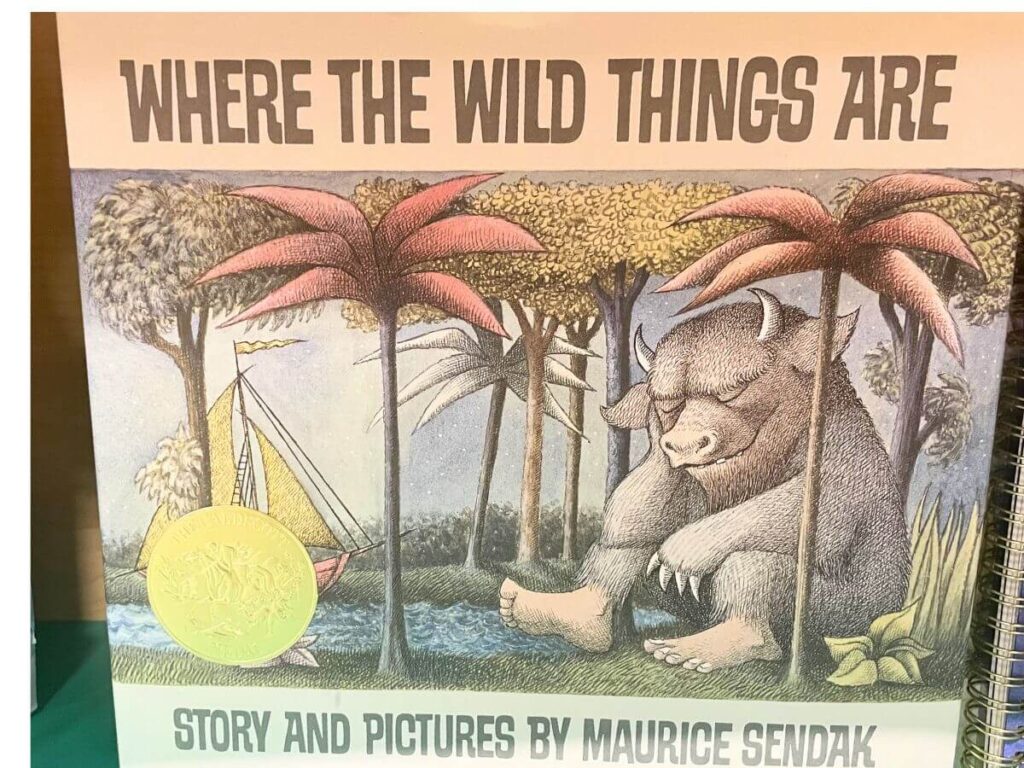 Where the Wild Things Are book cover for Messy Little Readers food exploration category